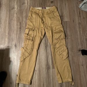 Khaki Mens Cargo Pants